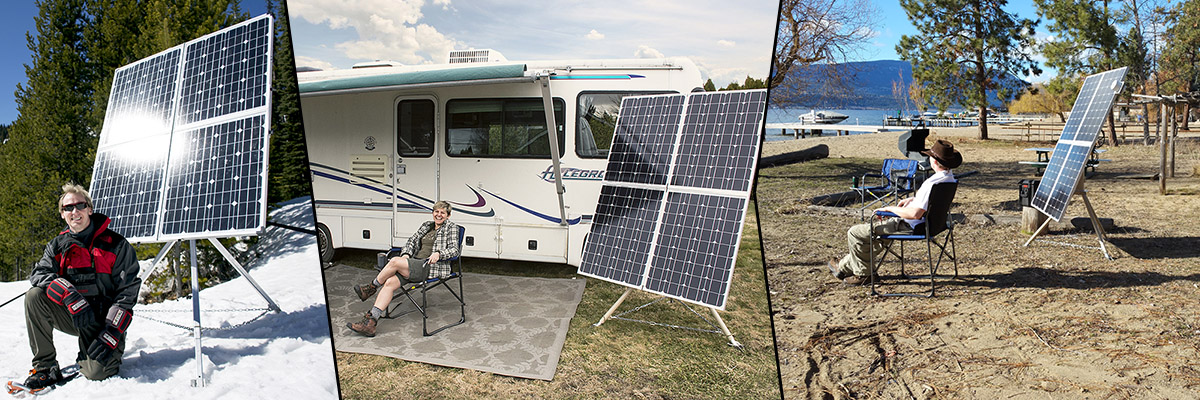 portable solar power rv camping